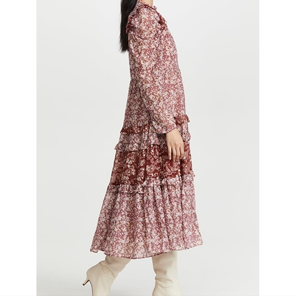 En Saison Designer Floral Midi Dress